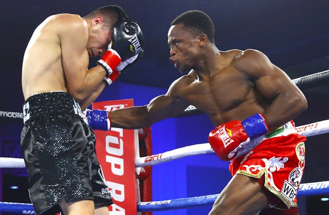 Dogboe edged past Gonzalez in July Photo Credit: Mikey Williams / Top Rank via Getty Images