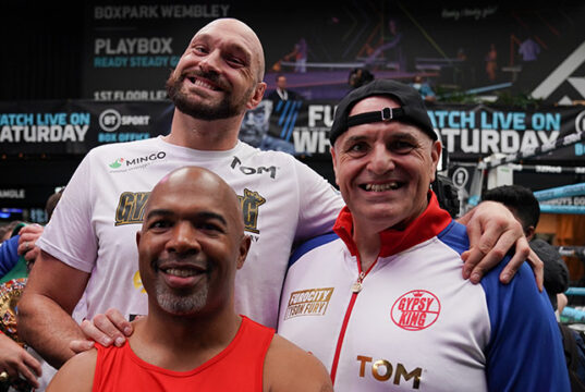 John Fury says his son Tyson Fury should fire SugarHill Steward Photo Credit: Queensberry Promotions