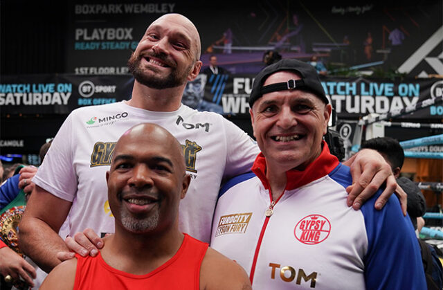 John Fury says his son Tyson Fury should fire SugarHill Steward Photo Credit: Queensberry Promotions