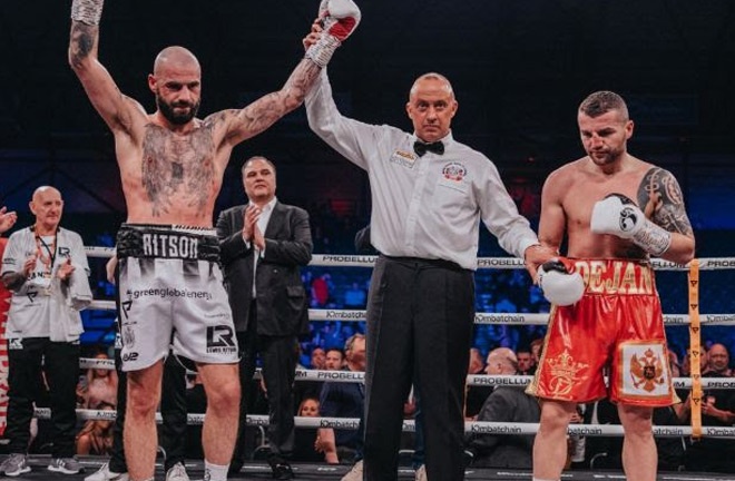 Ritson overcame Zlaticanin in March Photo Credit: Probellum