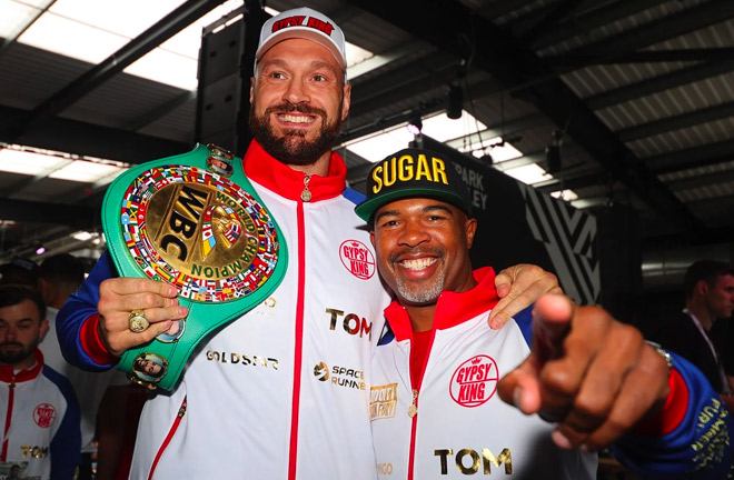 SugarHill Steward has guided Fury back to the summit of the heavyweight division Photo Credit: Mikey Williams/Top Rank via Getty Images