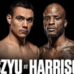 Tim Tszyu faces Tony Harrison in a high stakes super welterweight clash in Sydney Photo Credit: Premier Boxing Champions