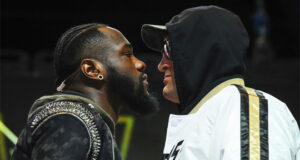 Deontay Wilder says he still "can't stand" Tyson Fury despite appearing on friendly terms during an encounter in Saudi Arabia last months Photo Credit: Mikey Williams/Top Rank