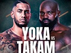 Tony Yoka battles Carlos Takam in Paris on Saturday Photo Credit: Top Rank Boxing