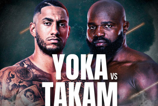 Tony Yoka battles Carlos Takam in Paris on Saturday Photo Credit: Top Rank Boxing