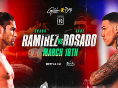 Gilberto Ramirez faces Gabriel Rosado in California on Saturday, live on DAZN Photo Credit: Golden Boy Promotions
