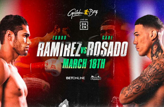 Gilberto Ramirez faces Gabriel Rosado in California on Saturday, live on DAZN Photo Credit: Golden Boy Promotions