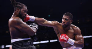 Anthony Joshua returned to winning ways with a unanimous decision win over Jermaine Franklin at the O2 Arena Photo Credit: Mark Robinson/Matchroom Boxing