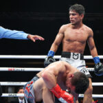Akhmadaliev stopped Rios in June Photo Credit: Ed Mulholland/Matchroom