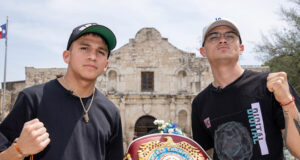 Jesse 'Bam' Rodriguez faces Cristian Gonzalez for the vacant WBO flyweight world title in San Antonio on Saturday, live on DAZN Photo Credit: Melina Pizano/Matchroom