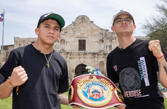 Jesse 'Bam' Rodriguez faces Cristian Gonzalez for the vacant WBO flyweight world title in San Antonio on Saturday, live on DAZN Photo Credit: Melina Pizano/Matchroom