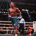 Gervonta Davis knocked out Ryan Garcia in the seventh round in Las Vegas on Saturday Photo Credit: Esther Lin/SHOWTIME