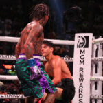 Davis stopped Garcia with a devastating body shot Photo Credit: Esther Lin/SHOWTIME