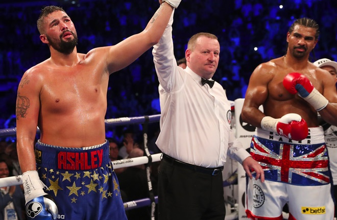 Bellew beat Haye twice Photo Credit: Lawrence Lustig