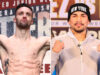 Josh Taylor says he intends to retire Teofimo Lopez in New York on June 10 Photo Credit: Mikey Williams/Top Rank via Getty Images