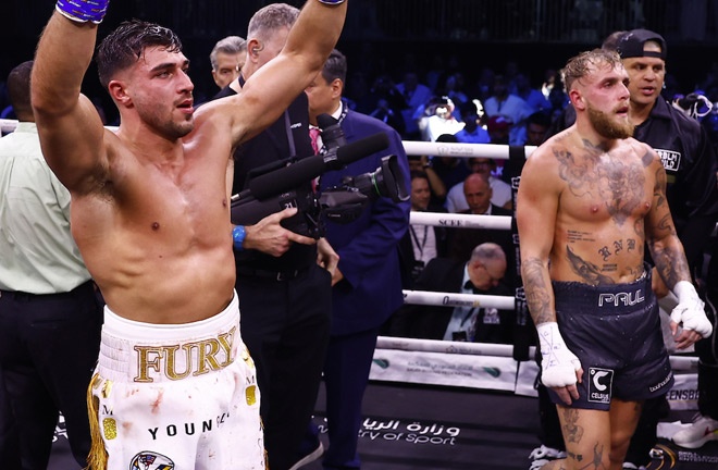 Fury ended Paul's unbeaten professional record in Saudi Arabia Photo Credit: Skill Challenge Entertainment