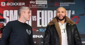 Liam Smith faces Chris Eubank Jr in a rematch on June 17 in Manchester Photo Credit: BOXXER / Lawrence Lustig