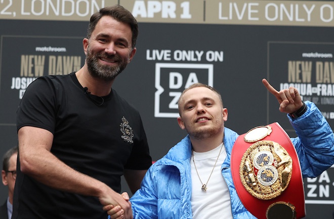 Rodriguez called for a unification with Sunny Edwards, who signed Matchroom earlier this month Photo Credit: Mark Robinson/Matchroom Boxing
