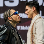 Gervonta Davis faces Ryan Garcia in a huge lightweight clash in Las Vegas on Saturday Photo Credit: Esther Lin/SHOWTIME