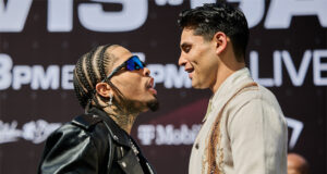 Gervonta Davis faces Ryan Garcia in a huge lightweight clash in Las Vegas on Saturday Photo Credit: Esther Lin/SHOWTIME