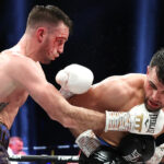 Taylor scored a controversial split decision win over Catterall last February Photo Credit: Mikey Williams / Top Rank via Getty Images