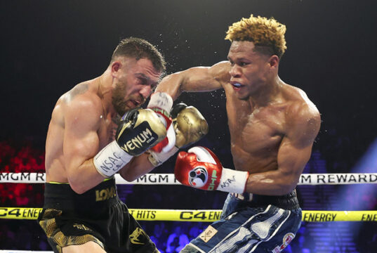 Many felt Lomachenko was unlucky not to get the victory against Haney (Photo Credit: Mikey Williams/Top Rank via Getty Images)