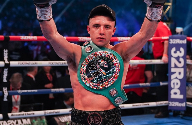 Ball puts his WBC silver featherweight title on the line against Lamati Photo Credit: Queensberry Promotions