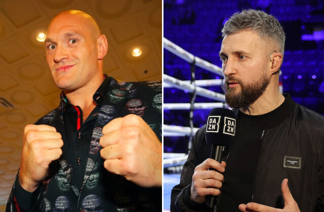 Carl Froch says he is tired of Tyson Fury's 