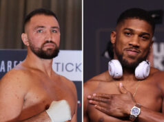 Hughie Fury says he is keen to face Anthony Joshua and has described him as "finished" Photo Credit: Mark Robinson/Eddie Keogh/Matchroom Boxing