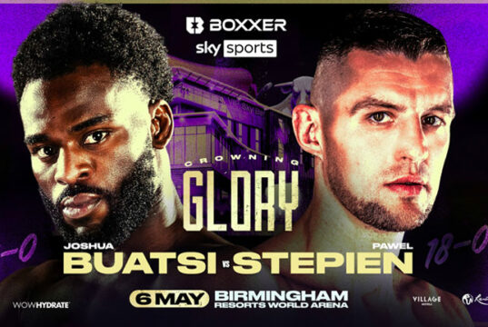 Joshua Buatsi faces Pawel Stepien in Birmingham on Saturday, live on Sky Sports Photo Credit: BOXXER