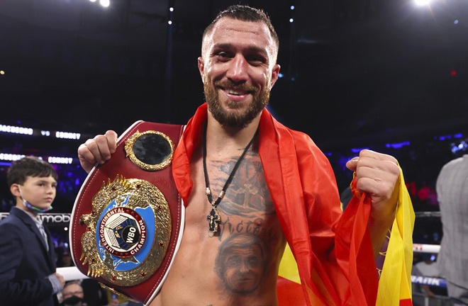 Lomachenko is a three-weight world champion Photo Credit: Mikey Williams / Top Rank via Getty Images