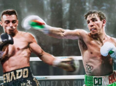 Luis Alberto Lopez defends his IBF featherweight world title against Michael Conlan in Belfast on Saturday Photo Credit: Queensberry Promotions