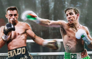 Luis Alberto Lopez defends his IBF featherweight world title against Michael Conlan in Belfast on Saturday Photo Credit: Queensberry Promotions