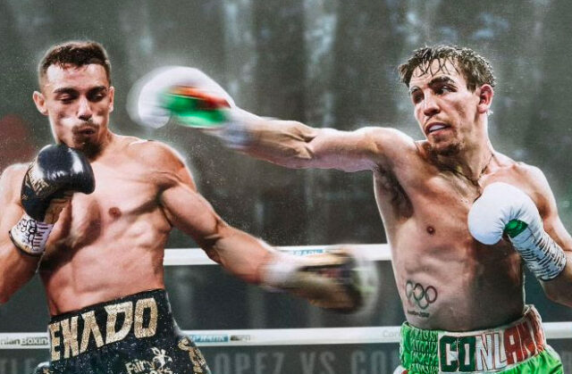 Luis Alberto Lopez defends his IBF featherweight world title against Michael Conlan in Belfast on Saturday Photo Credit: Queensberry Promotions