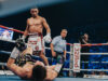 Luiz Alberto Lopez silenced Belfast as he sent out a fifth round TKO stoppage win over Northern Ireland's Michael Conlan. Photo Credit: Conlan Boxing