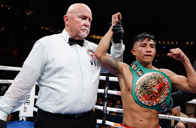 Martinez defends his WBC flyweight title for the fifth time on Saturday Photo Credit: Michelle Farsi/Matchroom