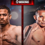 Rolando Romero takes on Ismael Barroso for the vacant WBA super lightweight world title in Las Vegas on Saturday Photo Credit: SHOWTIME Boxing