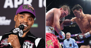 Errol Spence Jr believes Canelo Alvarez should steer clear of a rematch with Dmitry Bivol Photo Credit: Ryan Hafey/Premier Boxing Champions/Ed Mulholland/Matchroom