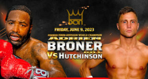 Adrien Broner returns after over two years away against Bill Hutchinson in Miami on Friday Photo Credit: FITE