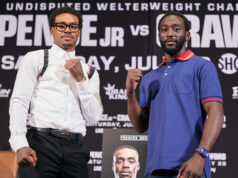 Errol Spence Jr faces Terence Crawford for the undisputed welterweight championship on July 29 in Las Vegas Photo Credit: Esther Lin/SHOWTIME