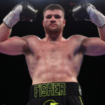 Fisher fights the first southpaw of his career Photo Credit: Mark Robinson/Matchroom Boxing