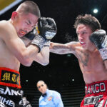 Franco and Ioka shared 12 thrilling rounds in December Photo Credit: Naoki Fukuda