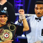 Franco announced his retirement following defeat to Ioka Photo Credit: Mikey Williams/Top Rank