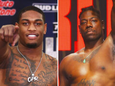 Jared Anderson puts his unbeaten record on the line against former heavyweight world champion, Charles Martin in Ohio on Saturday, live on ESPN+ Photo Credit: Mikey Williams/Top Rank via Getty Images