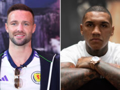 Josh Taylor admits he is willing to face Conor Benn if he moves up to welterweight Photo Credit: Mikey Williams/Top Rank via Getty Images/Ian Walton/Matchroom Boxing