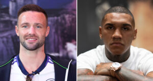 Josh Taylor admits he is willing to face Conor Benn if he moves up to welterweight Photo Credit: Mikey Williams/Top Rank via Getty Images/Ian Walton/Matchroom Boxing