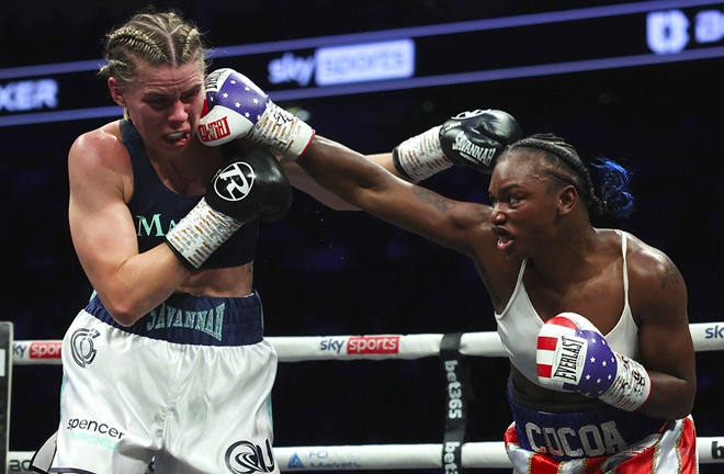 Marshall was outpointed by Shields in October Photo Credit: Top Rank