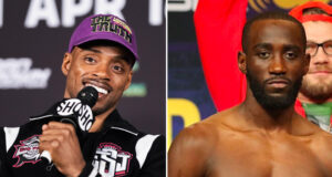 Errol Spence Jr says he wasn't going up in weight until he faced Terence Crawford Photo Credit: Ryan Hafey / Premier Boxing Champions / Tom Hogan / BLK Prime