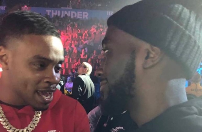 Spence Jr and Crawford together in 2018