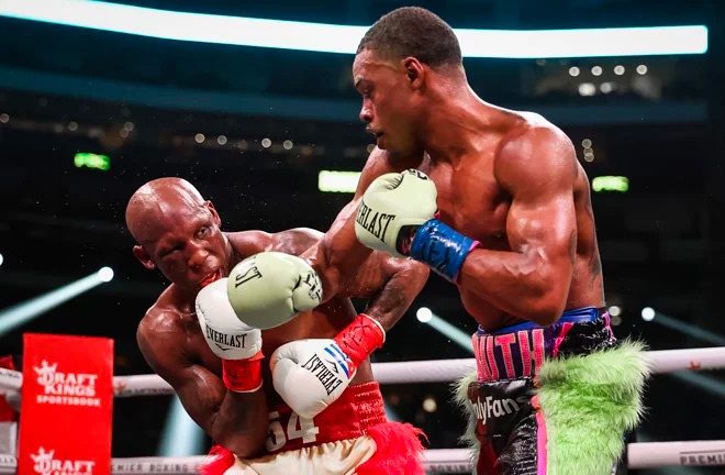 Spence stopped Ugas last April Photo Credit: Amanda Westcott/SHOWTIME